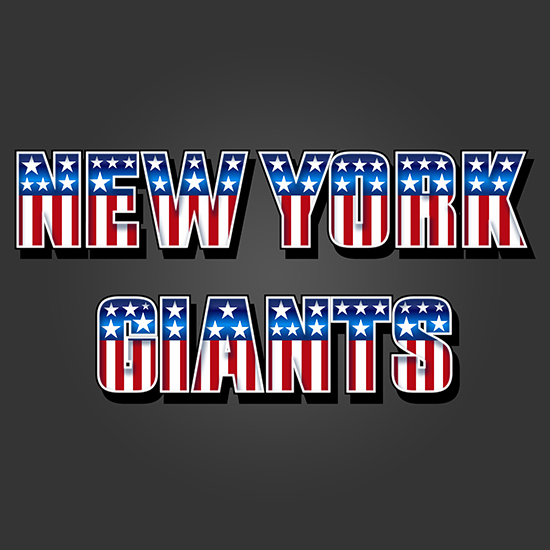 New York Giants American Captain Logo iron on paper